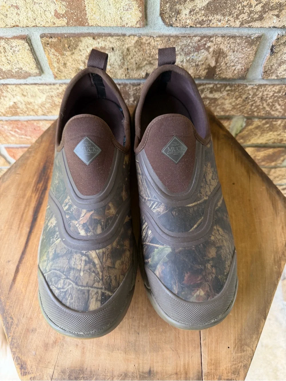 Men’s Original Muck Boot Company Boots Size 12 Camo Excellent Condition!